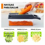 ⭐Rallador Cortador  De Frutas y Verduras 14 piezas 🥕