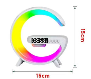 Lámpara G  Multifuncional  Con  Altavoz Y Carga  Inalámbrica